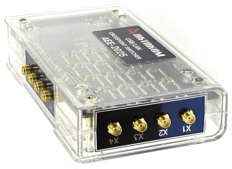4-х канальный USB матричный коммутатор ВЧ сигналов АКТАКОМ AEE-2025
