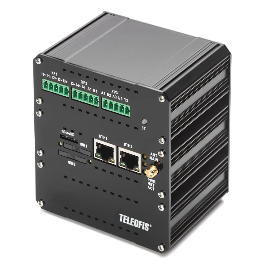 3G роутер с увеличенным количеством портов TELEOFIS RTU968 V2 (три блока)