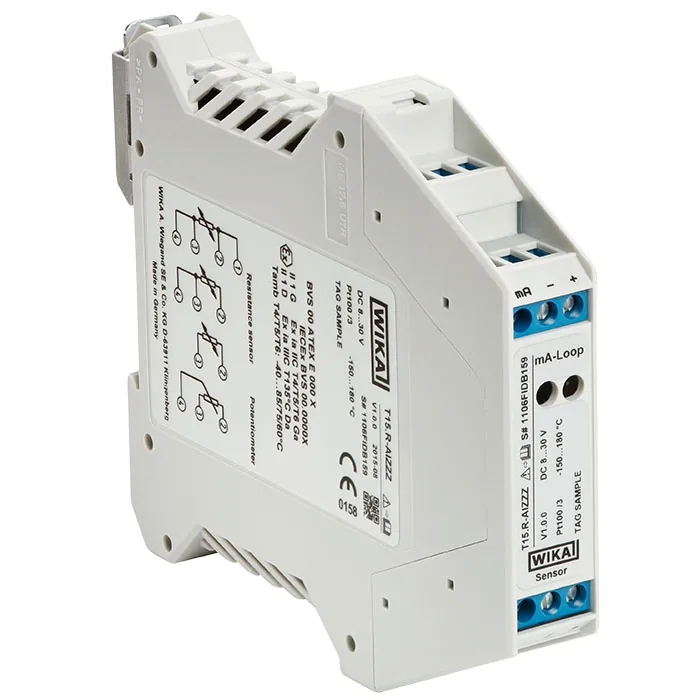 Преобразователь WIKA T15.R рейка
